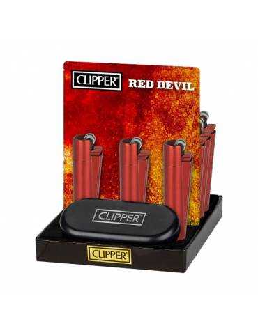 Clipper metálico red devil