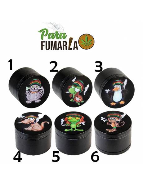 Grinder animales. 4 piezas. 50mm.