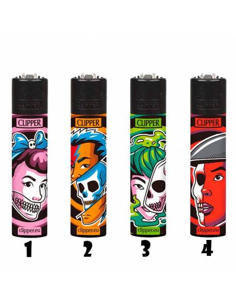 Clipper Skulls Faces