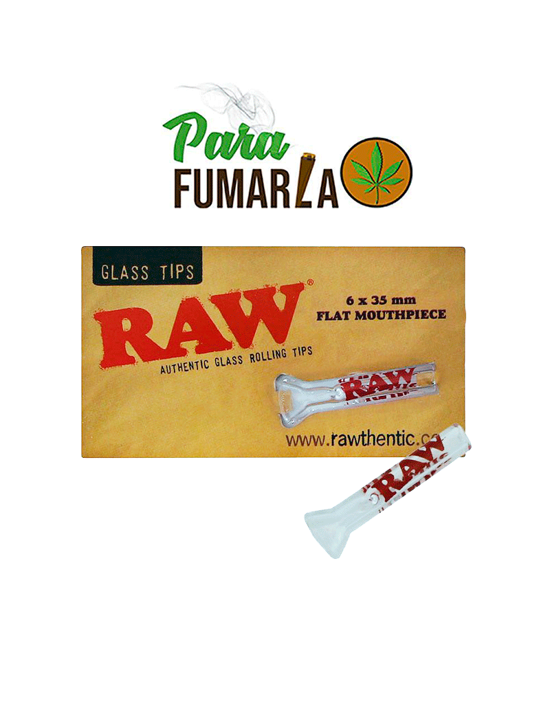 ⇨ Boquilla Cristal Raw Glass Tips【Para Fumar】