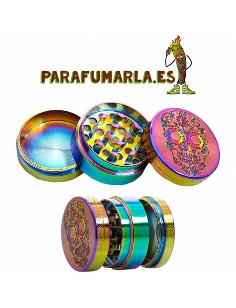 Grinder Calaveras Rainbow 3p 40mm