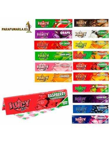 Papel juicy largo de sabores