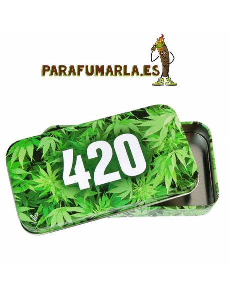 caja metal 420 verde