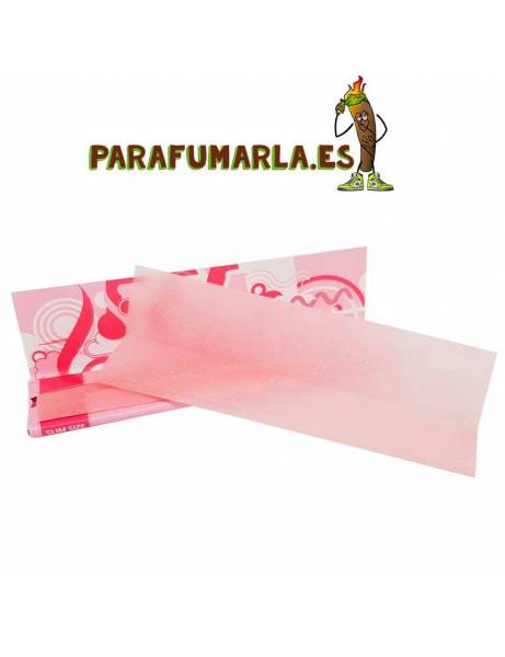 ⇨ Papel de Liar o Fumar Rosa【Mascotte Pink】