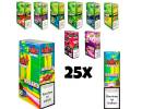 Caja 25x2 Juicy Blunts de sabores.