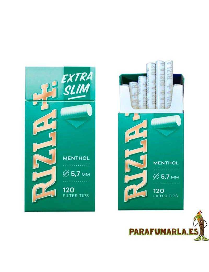 filtros rizla mentolados