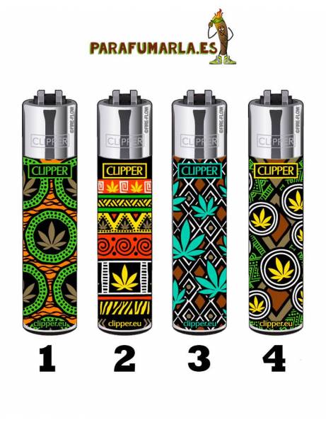 Clipper hojas weed africanas