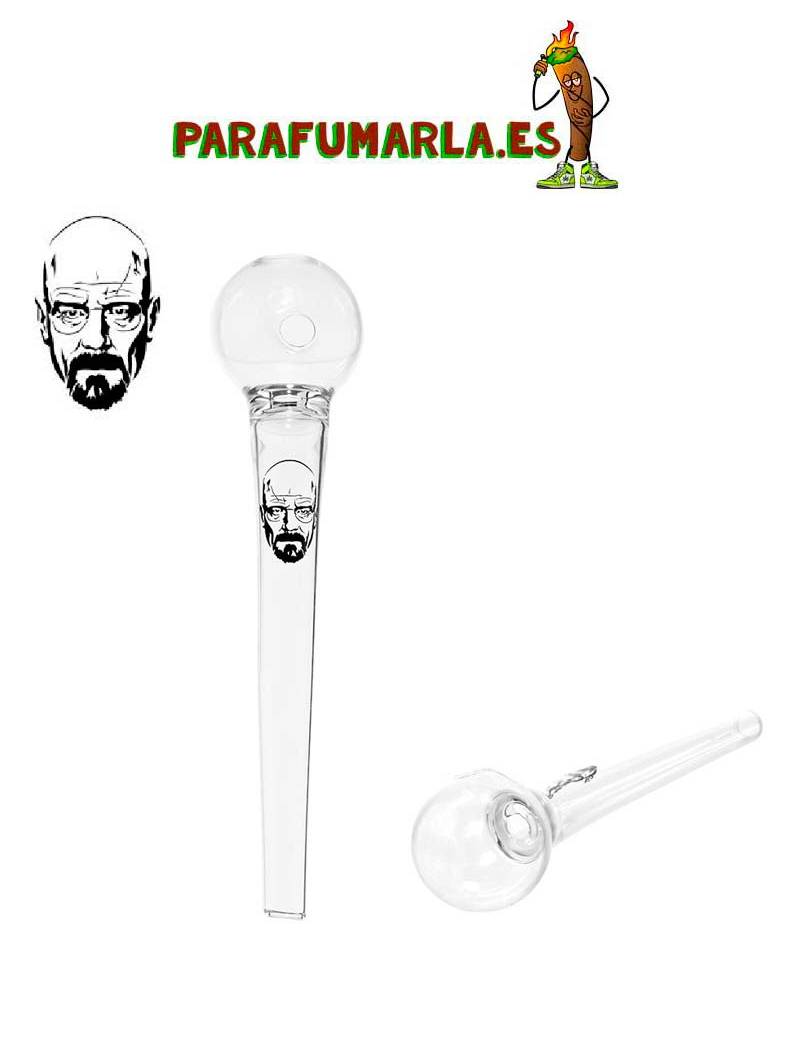 ⇨ Pipa Cristal de Fumar Breaking Bad【Heinseberg】