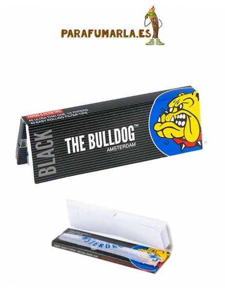 Bulldog Amsterdam 1 1/4 + cartones