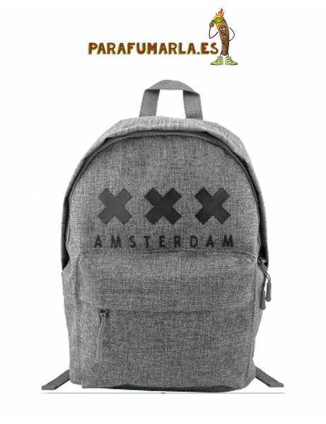 Mochila XXX Amsterdam gris