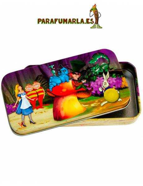 Caja metal Alice mushroom