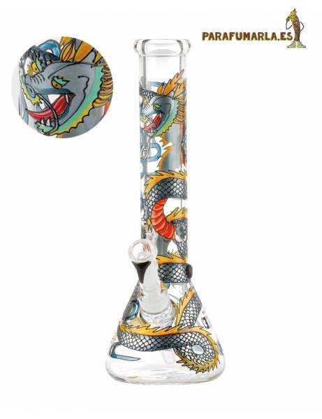 Bong Dragón Grace Glass 32cm