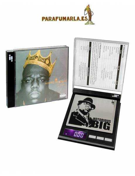 Báscula digital Notorious Big CD. 100g. 0,01g.