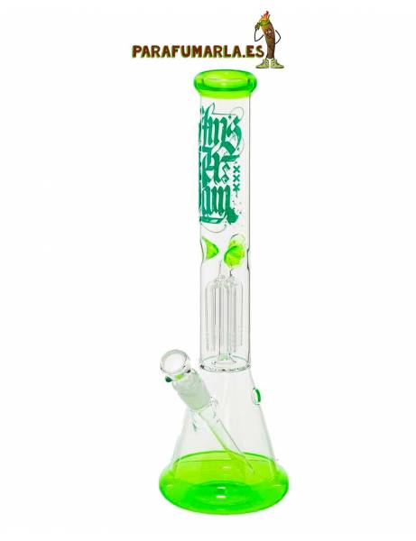 Bong Glass Amsterdam Green. 41cm.