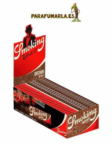 caja papel smoking brown