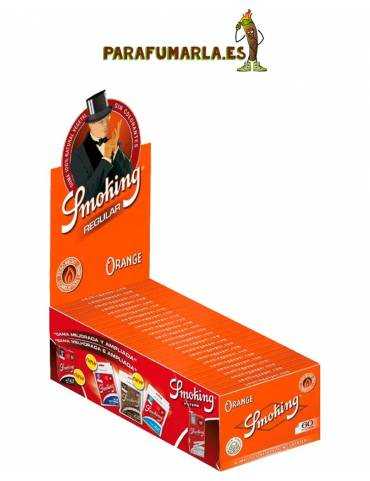caja papel smoking orange 70mm