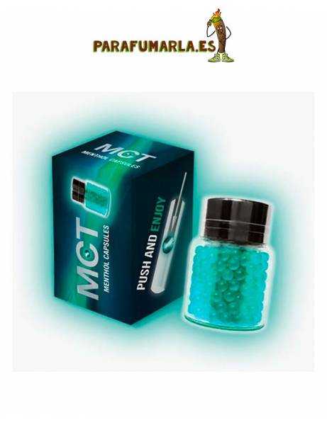 capsulas MCT sabor menthol