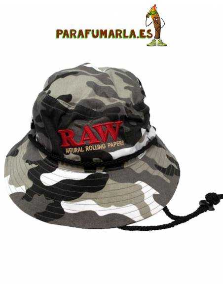 Gorro RAW camuflaje gris