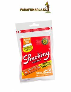 Filtros Smoking regular 7,5mm + Papel naranja