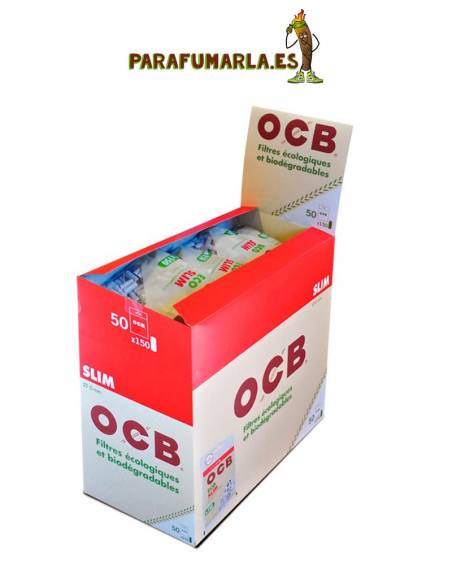 caja filtros ocb orgánicos