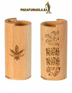 Funda Clipper "Weed" madera.