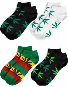 Calcetines weed hombre bajos