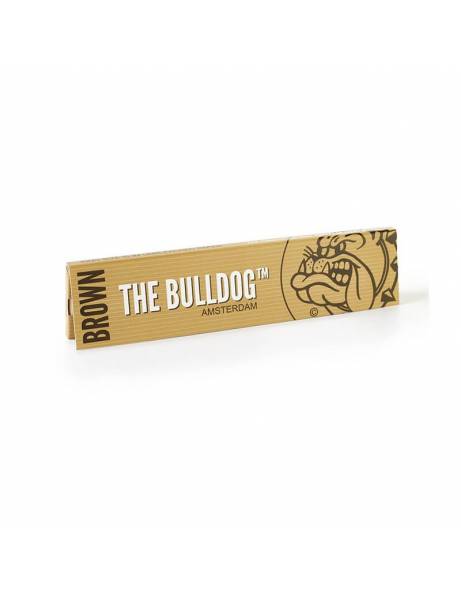 Papel bulldog brown king size slim.