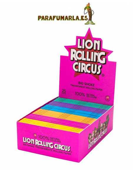 papel celulosa 100% lion rolling circus