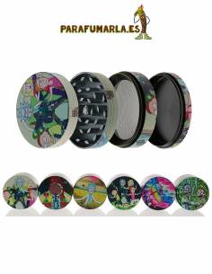 Grinder Rick y Morty 4p.