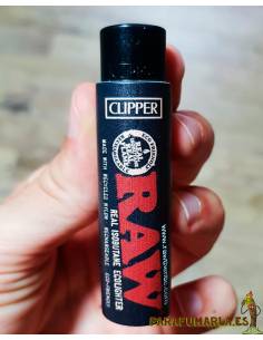 Clipper Raw black con funda