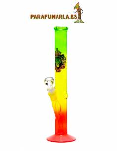 Bong cristal Rasta lion 35cm