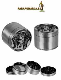 Grinder Alien UFO 4p 50mm con Polinizador