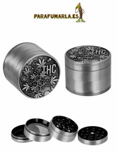 Grinder THC moléculas 50mm con polinizador.