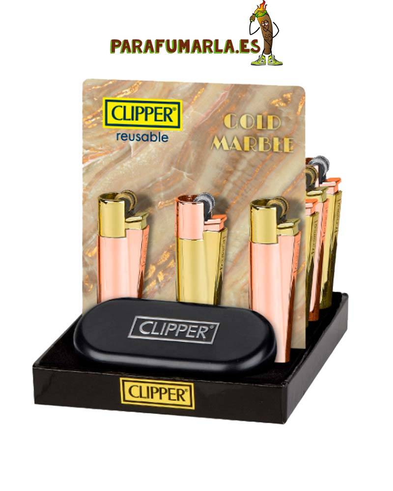 Clipper - Mechero de metal - Oro Rosado