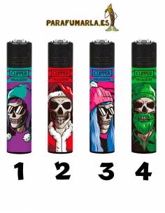 Clipper calaveras en invierno