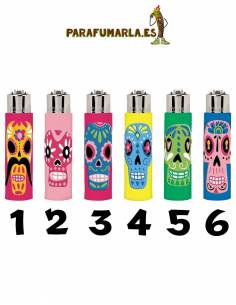 Clipper funda colorfull skulls