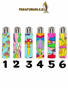 Clipper funda hongos coloridos
