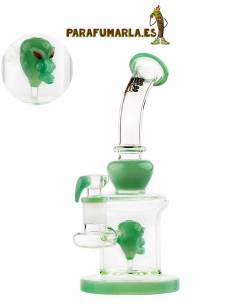 Bong UFO green 25cm.