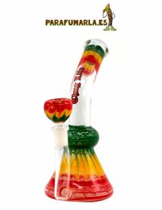 Bong cristal TL rasta 21cm