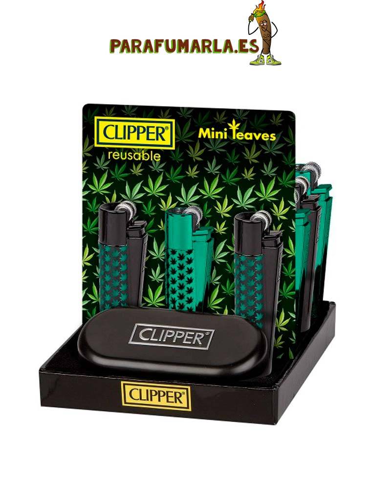 clipper metal mini leaves