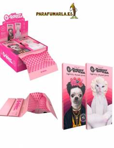 Papel G-Rollz rosa KS Diamond + cartones