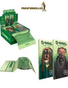 Papel G-Rollz KS green hemp + cartones