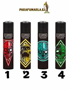 Clipper colour skulls