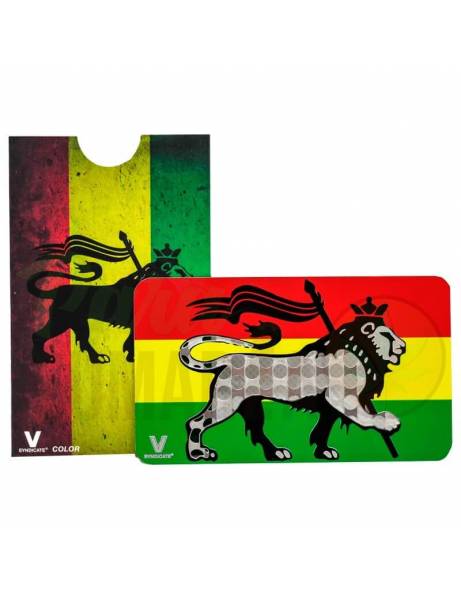 Grinder Card Rasta lion.