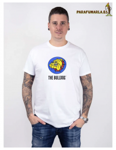 Camiseta bulldog amsterdam blanca