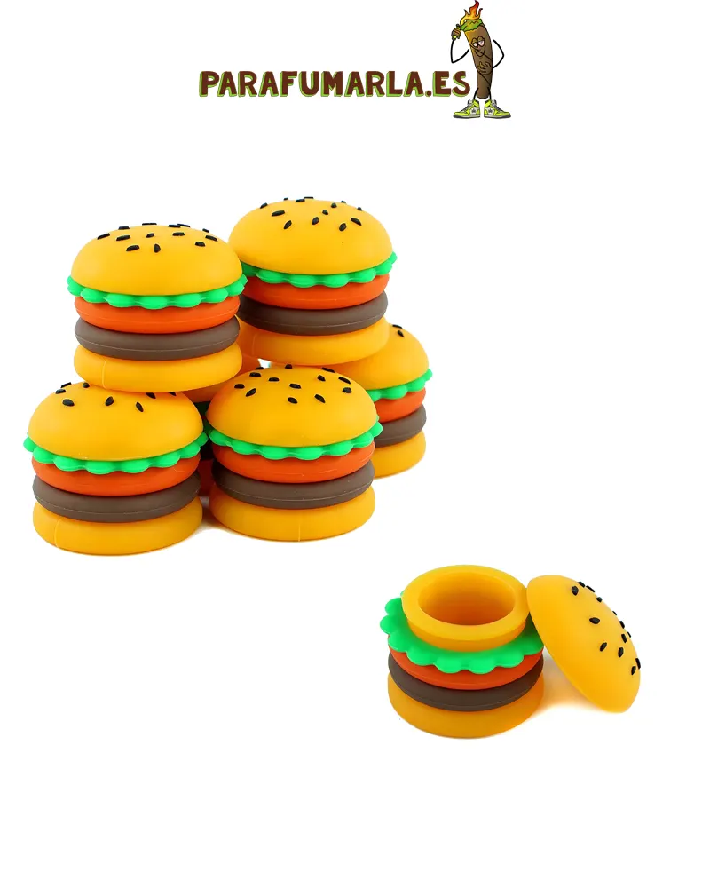 wax silicona hamburguesa