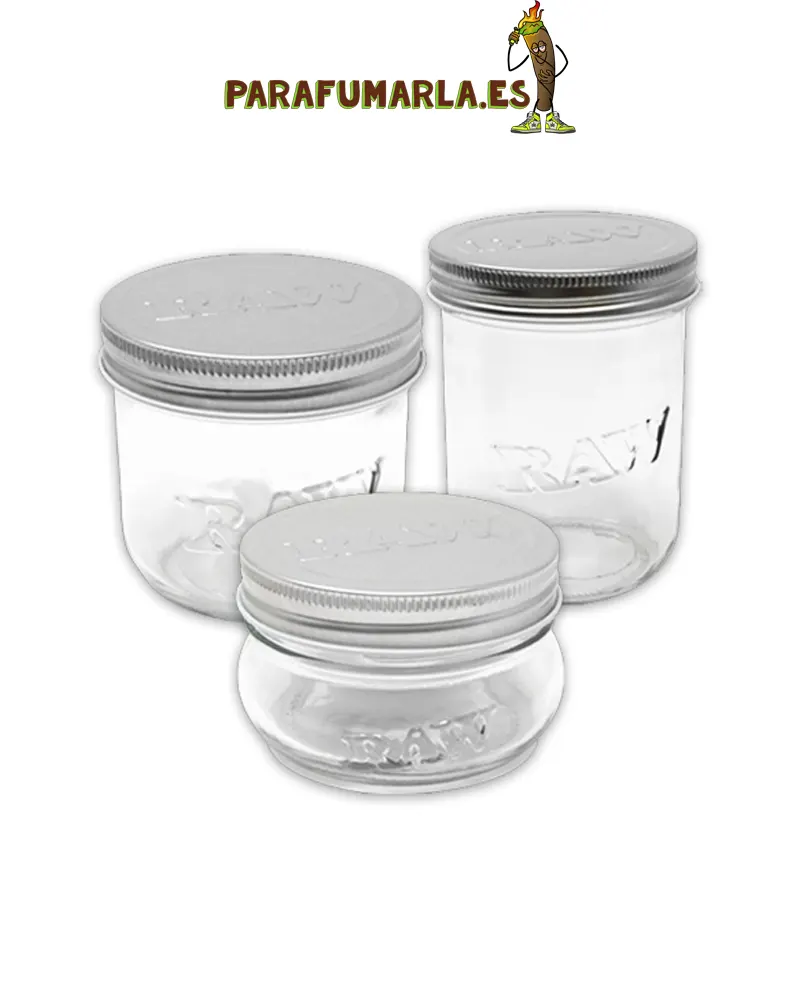 raw mason jar