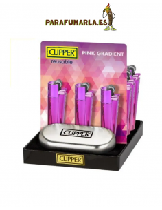 Clipper Metal Pink Gradient