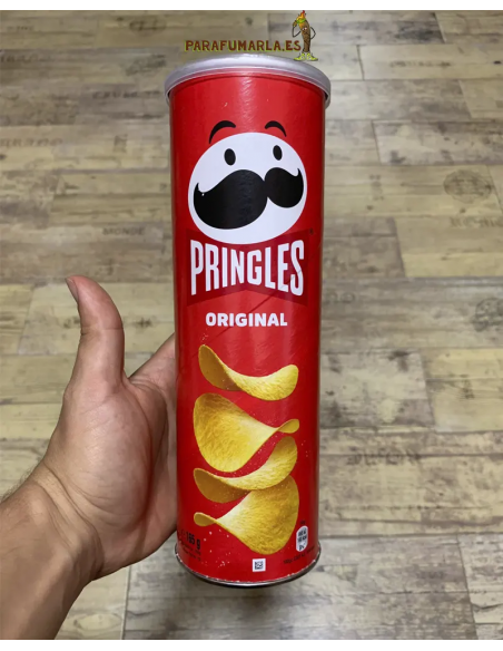 bote ocultación pringles