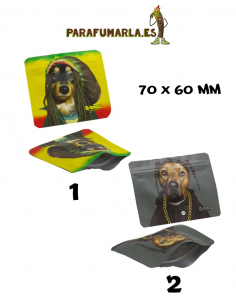 Bolsa Zip Rap G-Rollz 70x60mm